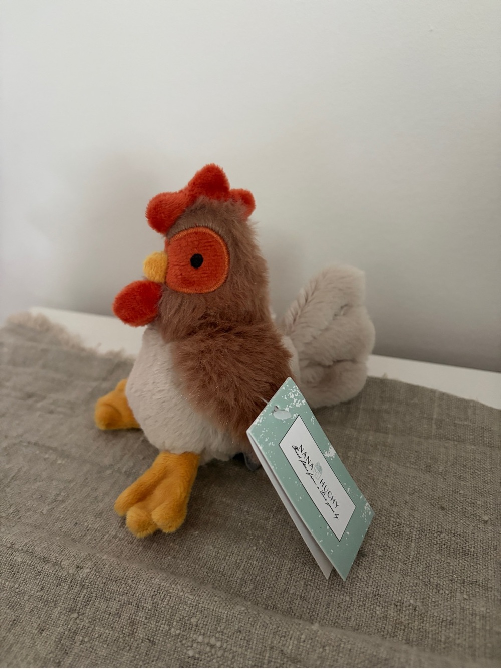Nana Huchy brand rooster rattle